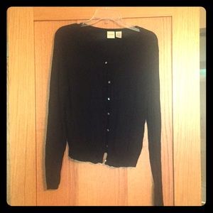 Lightweight black cardigan